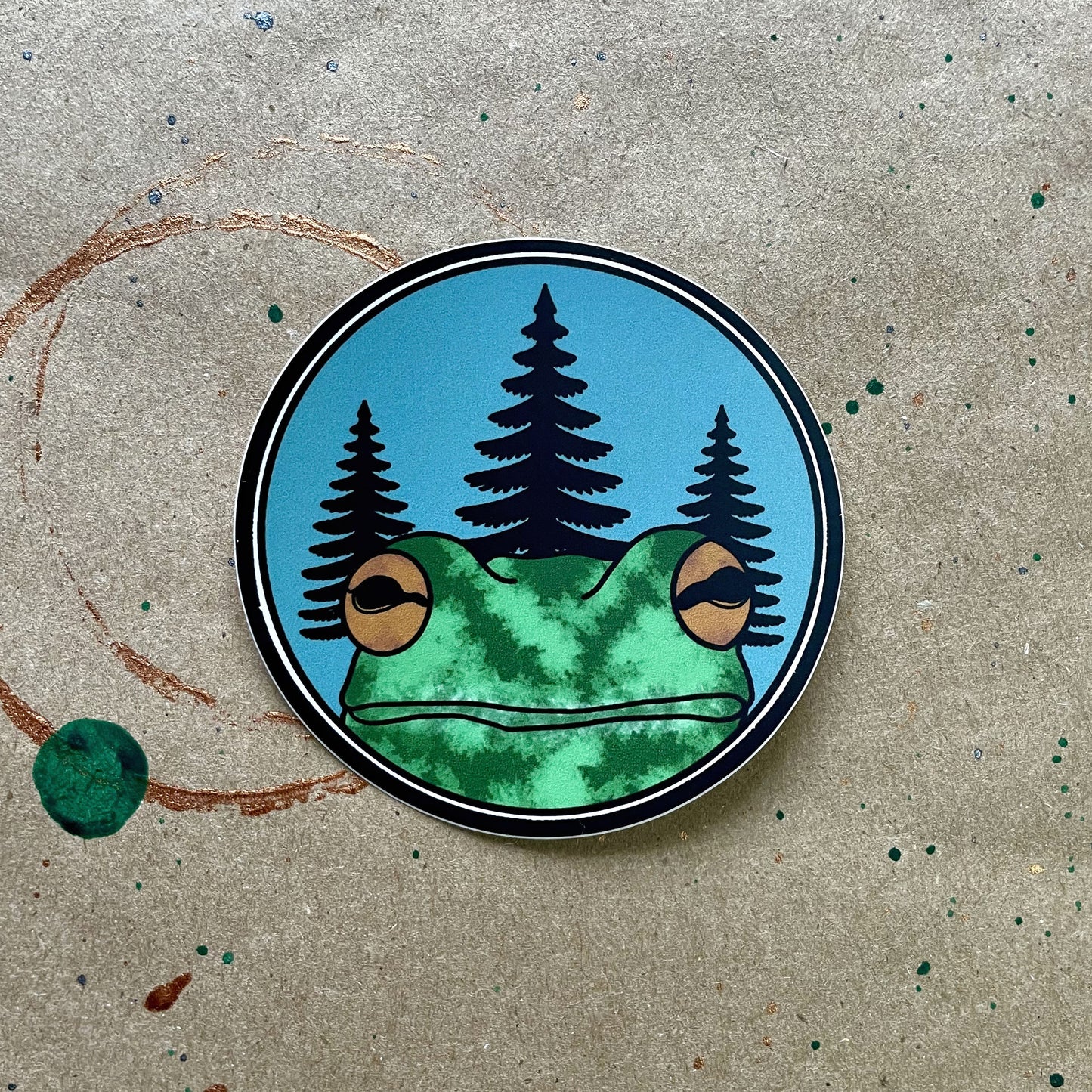 Sticker, HypnoToad Frog