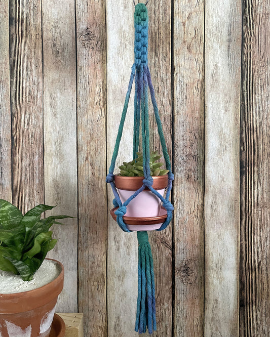 Tie Dye Plant Hanger 05